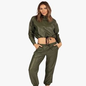 Koral, Oblivion Netz Sweatpants Juniper, NEW WITH TAGS